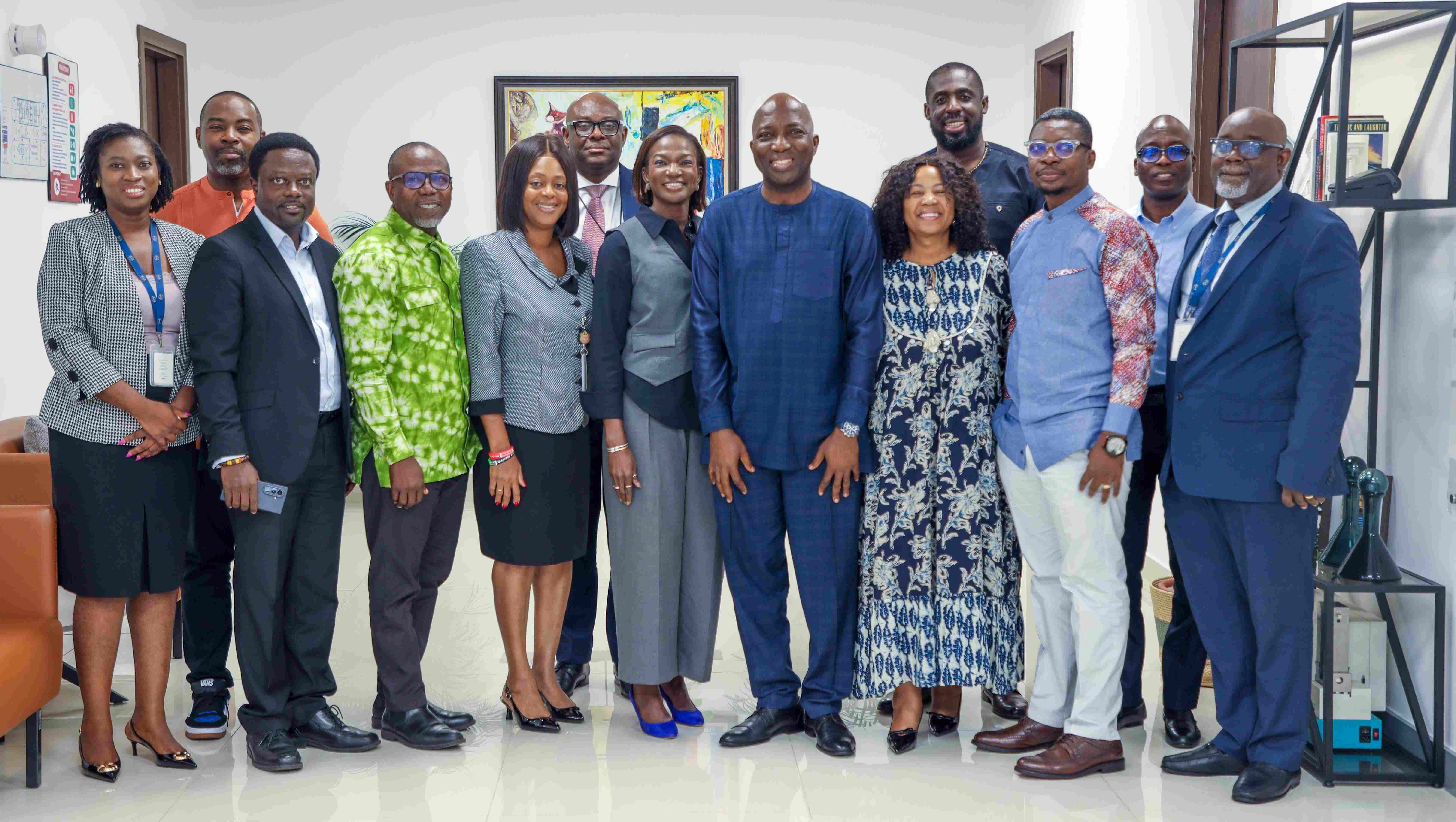 MoMo from MTN Ghana Leadership Visits GhIPSS