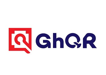 GhQR logo design